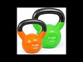 Yes4All Vinyl Kettlebell Set Full Body Workout