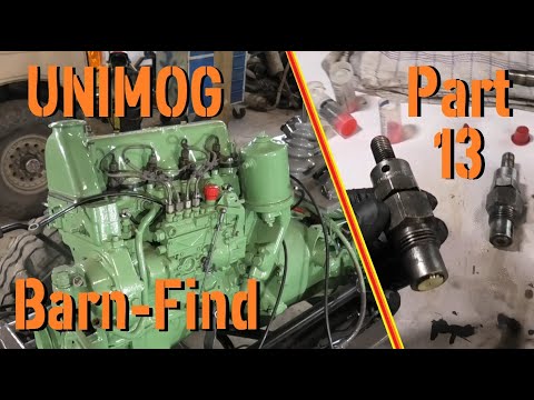 Unimog Barn Find. Part 13 - Injector re-build and other stuff