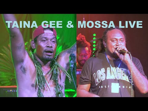 Taina Gee and Mossa live Performance