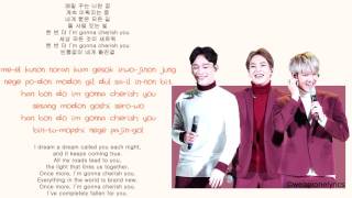 EXO-CBX (첸백시) - Cherish [Hangul, English and EASY Lyrics]