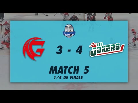 Gothiques d'Amiens vs Jokers de Cergy-Pontoise - Highlights - Synerglace Ligue Magnus 2021/22