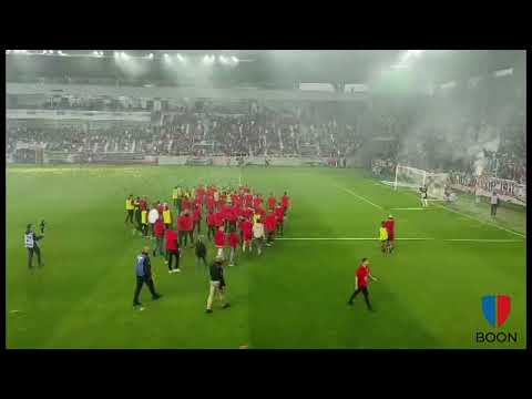 Bajnokcsapat - DVTK örömünneplés