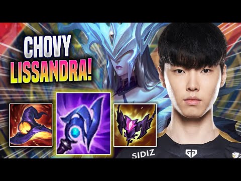 CHOVY IS SO CLEAN WITH LISSANDRA! - GEN Chovy Plays Lissandra MID vs Vex! | Season 2022