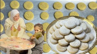 كحك العيد كحك ست الحبايب علي اصوله وسر طعم وريحه السمن البلدي جوه الكحكايه ????