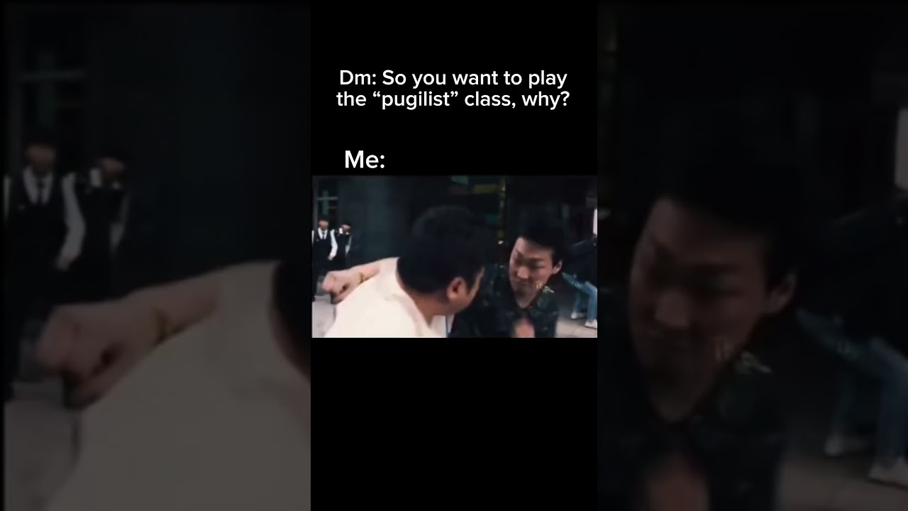 Best hand to hand combat class is a homebrew one #dndmemes #dungeonsanddragons #dndskit #dnd