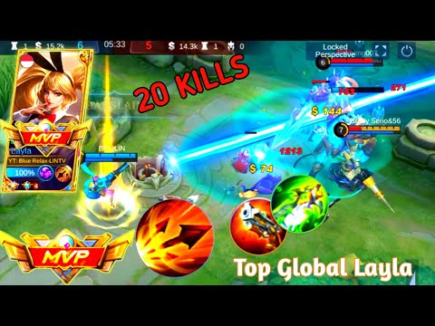 Layla User Spell Inspire Enhance Basic Attacks And Best Build Critical Damage - Top Global Layla 🔥