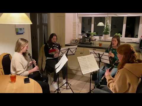 Coronaproof klarinet kwartet spel