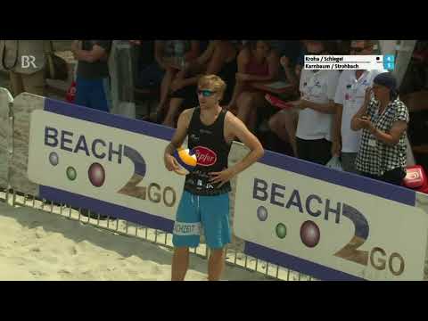 BVV Beach Masters Ebersberg 2018 (BR Stream): Halbfinale: Kroha/Schlegel vs. Karnbaum/Strohbach
