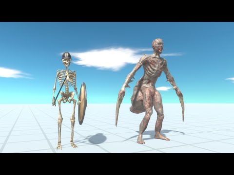 GHOUL & SKELETON vs EVERY UNIT - Animal Revolt Battle Simulator