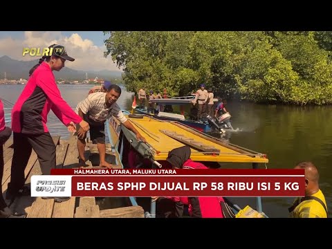 PRESISI UPDATE : BERAS MURAH TERJUAL DI PULAU KUMO, POLRES HALUT DISAMBUT WARGA 04/10/2025 (12.00)