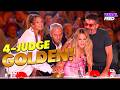All 4 Judges Hit The GOLDEN BUZZER Together On Got Talent
