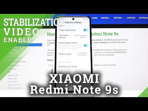 How to Activate Image Stabilization in XIAOMI Redmi Note 9s – Optical Image Stabilization