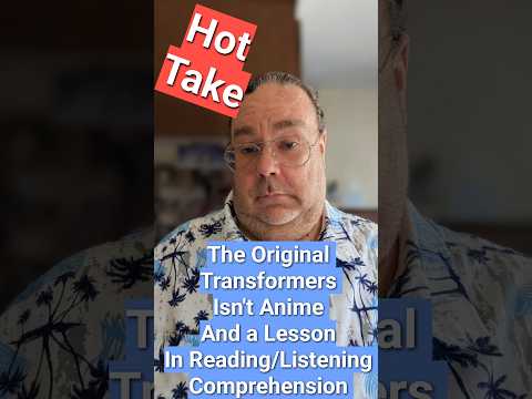 Hot Take #transformers isn't an #anime #cartoons #television #twitter #sunbow #saturdaymorning