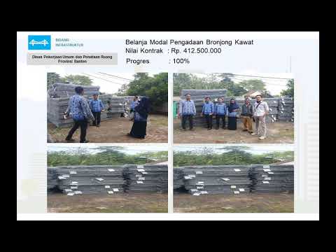    Laporan Monitoring Pelaksanaan Pembangunan 100% APBD Provinsi Banten T.a 2018