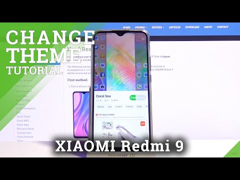 How to Choose another Device Theme on XIAOMI Redmi 9 – Theme Customizations