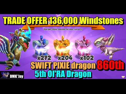 I got the SWIFT PIXIE dragon as the 860th dragon - Dragon Mania Legends - (DMK*Jay) 드래곤 매니아 레전드