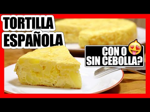 😍 TORTILLA DE PATATAS - Receta de COCINA ESPAÑOLA