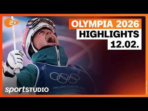 Olympia Highlights Donnerstag 12.02. | Mailand Cortina 2026 | sportstudio