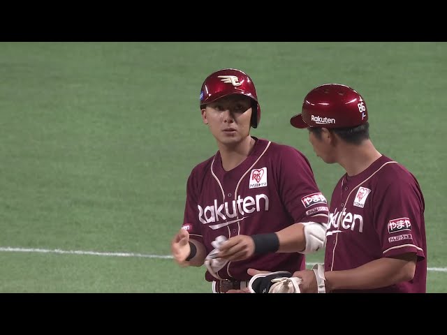 【5回表】本日マルチ安打!! イーグルス・村林一輝 三遊間を抜けるタイムリーヒットで貴重な追加点を挙げる!! 2025年5月16日 福岡ソフトバンクホークス 対 東北楽天ゴールデンイーグルス