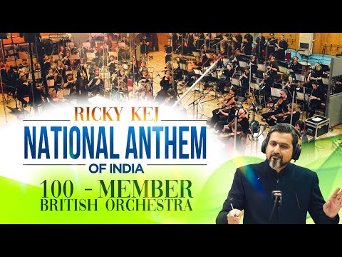 National Anthem Of India - Ricky Kej - 100 Member British Orchestra - Royal Philharmonic