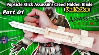 Download lagu How to Make Assassin's Creed Hidden Blade (Dual Action) with Popsicle Sticks - Part 1 mp3 Download lagu How to Make Assassin's Creed Hidden Blade (Dual Action) with Popsicle Sticks - Part 1 mp3