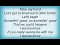 Frankie J - Wanna Know Lyrics