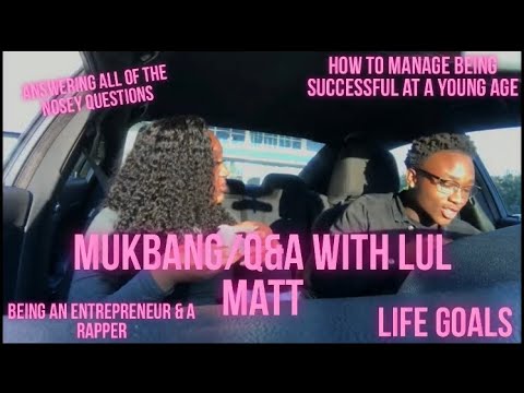 Car mukbang/Q&A ft lul Matt
