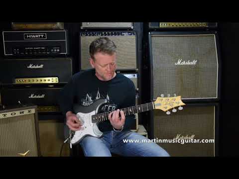 Paul Reed Smith PRS John Mayer Silver Sky DEMO at Martin Music in Memphis, TN