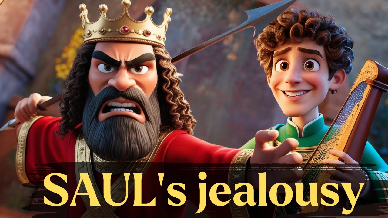 David and Saul | Discover how David became King | A man after God's own heart | Animated Bible Movie