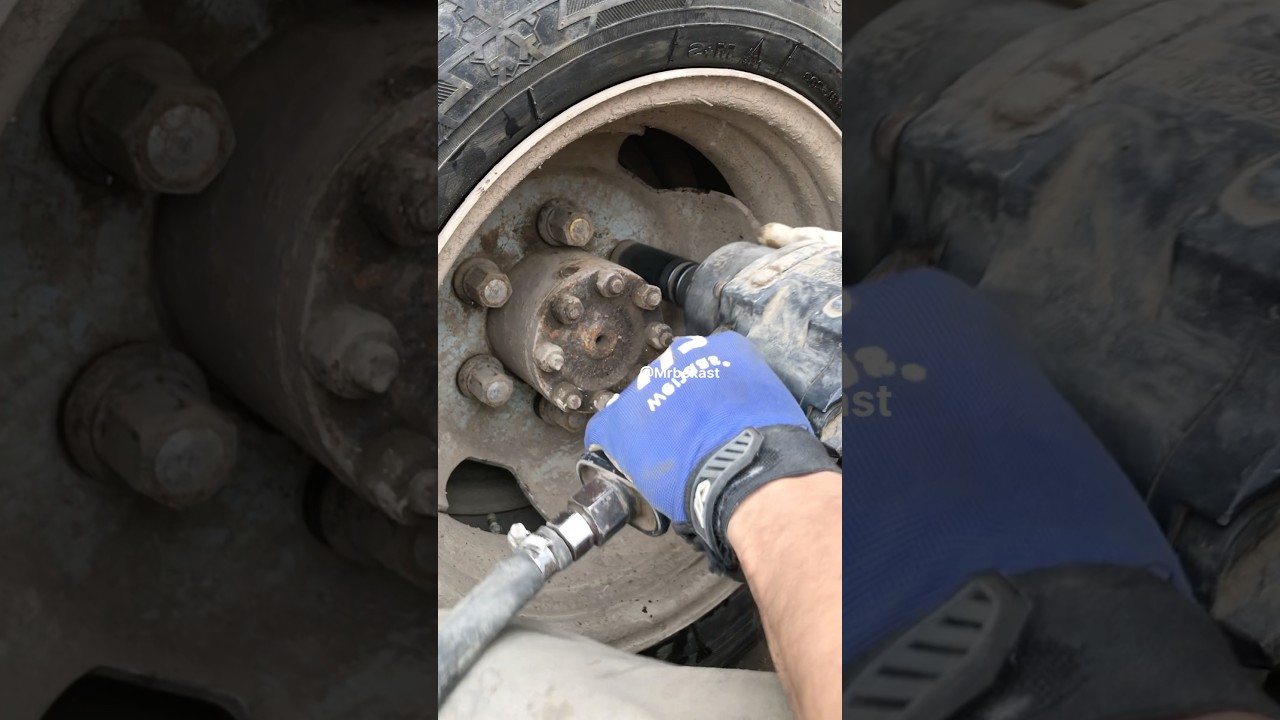 🔥 Professional way to remove a wheel quickly!