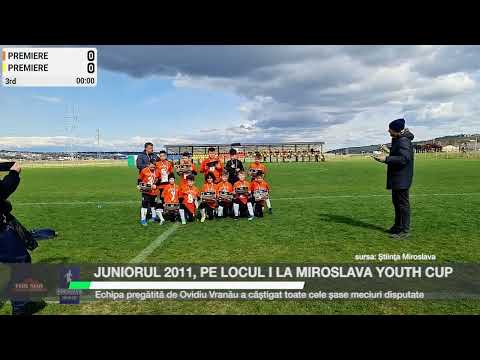 Juniorul 2011, pe locul I la Miroslava Youth Cup