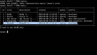 DATABASE2 MySQL - 13.DELETE