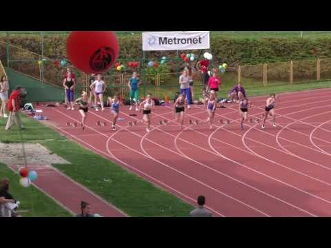 100m [Ž], 3 skupine, Puljko i Mačković - Metronet Miting otvorenja sezone 2017