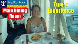 Main Dining Room | Cruise Food | Royal Caribbean