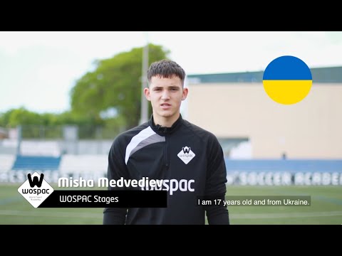 Misha Medvediev - Ucrania WOSPAC Soccer player
