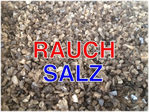 Smoked salt made easily at home --- Klaus grills