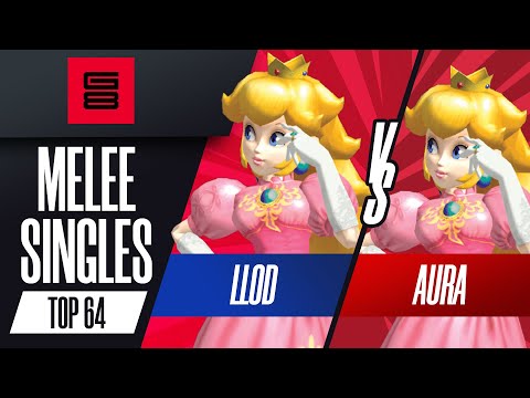 LLod (Green) vs Aura (Red) - Melee Singles  - Genesis 8