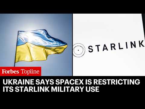 Ukraine Says Musk's SpaceX Is Restricting Its Starlink Military Use—Drone Missions Affected
