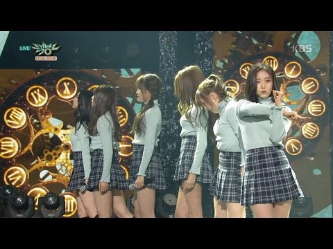 뮤직뱅크 - 여자친구, 시간을 달려서.20160212 Video
