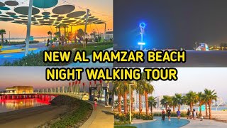 NEW AL MAMZAR BEACH NIGTH WALKING TOUR