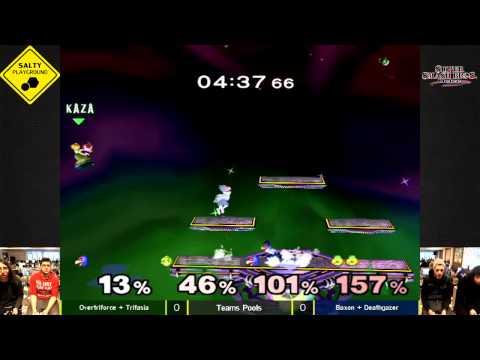 BEAST#4 - Overtriforce + Trifasia vs Baxon + Deathgazer - Teams Pools SSBM