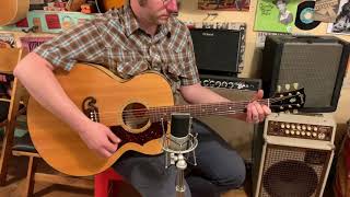 Video thumbnail for 2002 Gibson J-100 Xtra jumbo flattop guitar by Jake Wildwood & Co