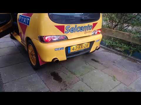 Fiat Seicento - Novitec exhaust 2.0