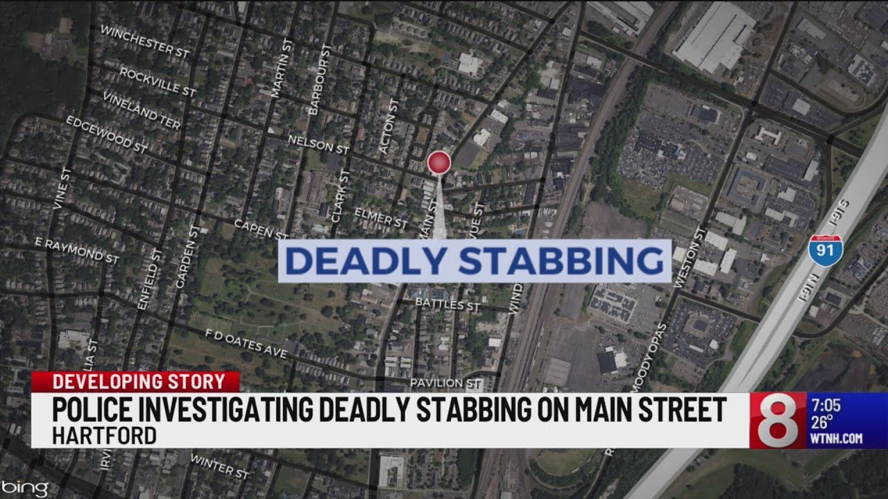Hartford police investigating stabbing homicide