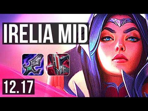 IRELIA vs VARUS (MID) | 7/0/0, 900+ games, Godlike, 900K mastery | KR Master | 12.17