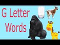 Letter Starting With G //#G letter Words/#Gwords