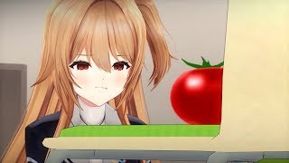トマトが牙をむく【楓敗北】
