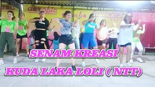 Download lagu Senam Kreasi KUDA LAKA LOLI NTT || viral tiktok #tiktokviral #senamkreasi mp3
