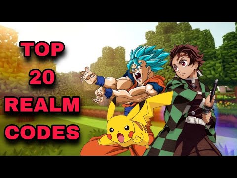rennzy X - TOP 20 BEST REALM CODES FOR MINECRAFT BEDROCK EDITION!