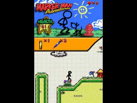 Marker Man Adventures Nintendo DS